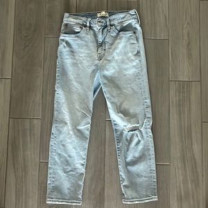 Madewell Mid-Rise Classic Straight 27